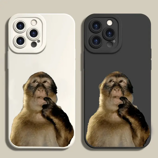 Cute Monkey Pattern Phone Case